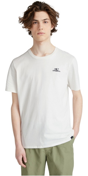 2025 O'Neill Hombres Camiseta Pequeña Con Logotipo N2850014 - Snow White